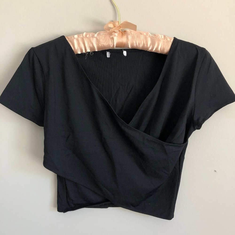 Black Crop Top